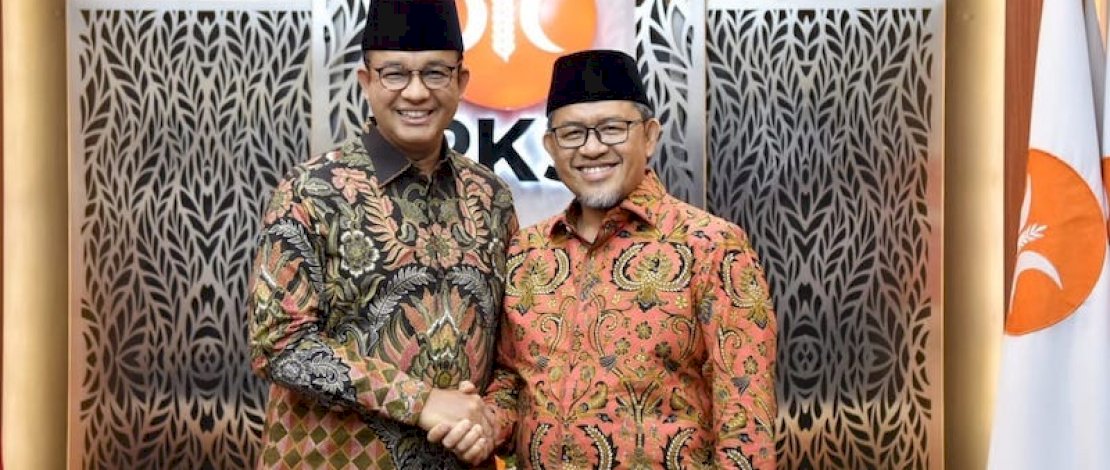 Anies Baswedan bersama Ahmad Heryawan.