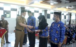 296 PPPK Formasi Guru Tahun 2021 Lingkup Pemkab Takalar Terima SK Pengangkatan