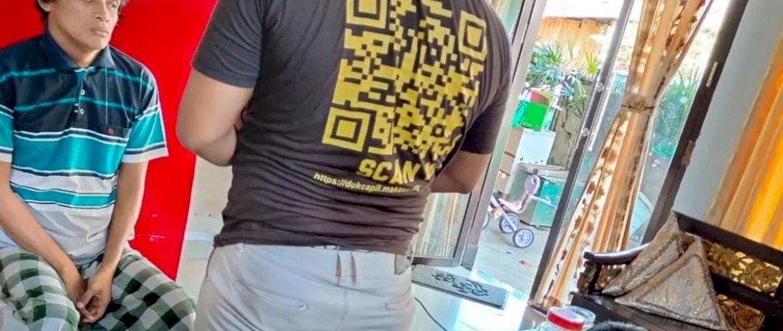 Akomodasi Masyarakat Rentan, Disdukcapil Makassar Berikan Pelayanan  Kunjungan Rekam KTP EL