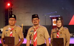 Lantik Ketua Mabi dan Kwartir Makassar, SYL Dorong Pramuka Perkuat Pertanian Hadapi Krisis Global