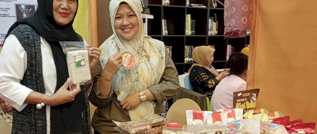 Kelompok Perempuan Kepala Keluarga (Pekka) Kabupaten Luwu Utara ikut ambil bagian pada pelaksanaan Pekan Raya Sulsel yang digelar di Hotel Claro, Makassar, 1 – 4 November 2022.