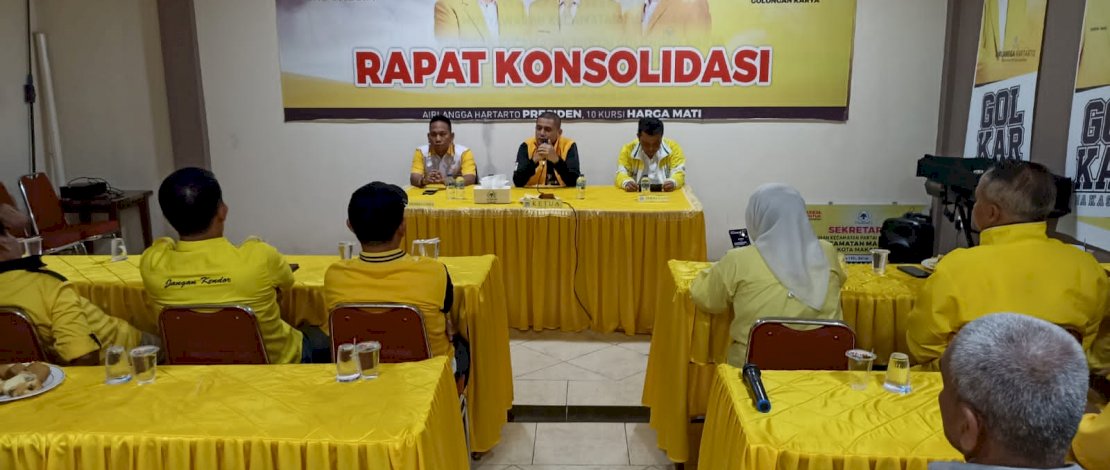 Agenda Penting Golkar di Makassar dari Konsolidasi Pemenangan Pemilu hingga Pertemuan dengan KIB Agenda Penting Golkar di Makassar dari Konsolidasi Pemenangan Pemilu hingga Pertemuan dengan KIB