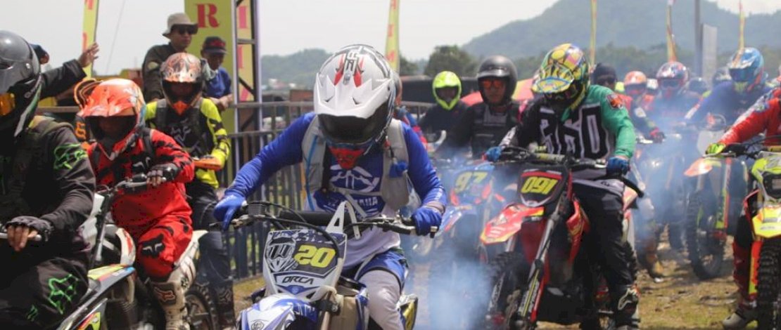 Tampil Gemilang di ODTA Jelajah Kaki Gunung Latimojong Brimob Sulsel, Rider  Wilayah Yon C Sabet Hadiah Utama 