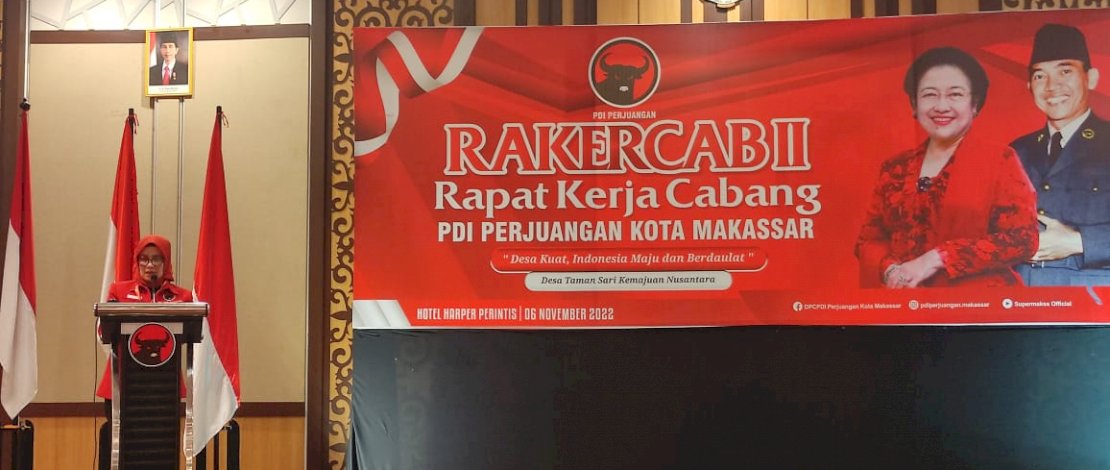 Gelar Rakercap, PDIP Makassar : Kami Optimis Raih 8 Kursi di 2024 