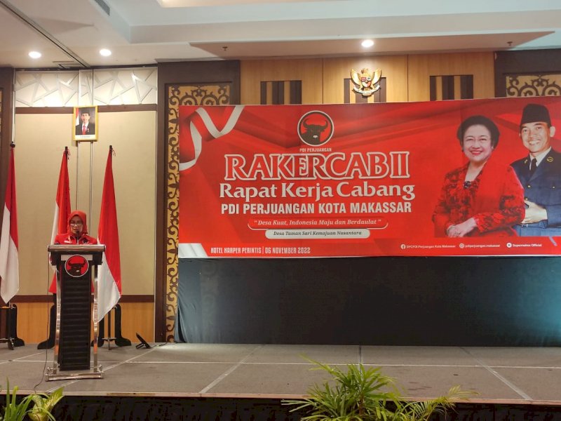 Gelar Rakercap, PDIP Makassar : Kami Optimis Raih 8 Kursi di 2024 