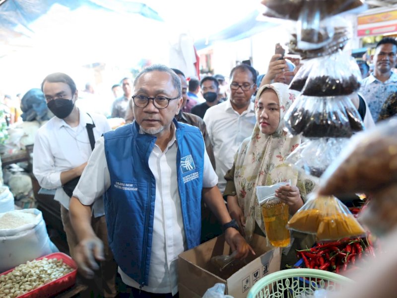 Harga Bahan Pokok Stabil, Peran Danny Pomanto Dipuji Mendag Zulkifli Hasan