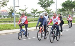 Gowes Bersama Peserta APEKSI, Danny Pomanto Kenalkan Kota Makassar