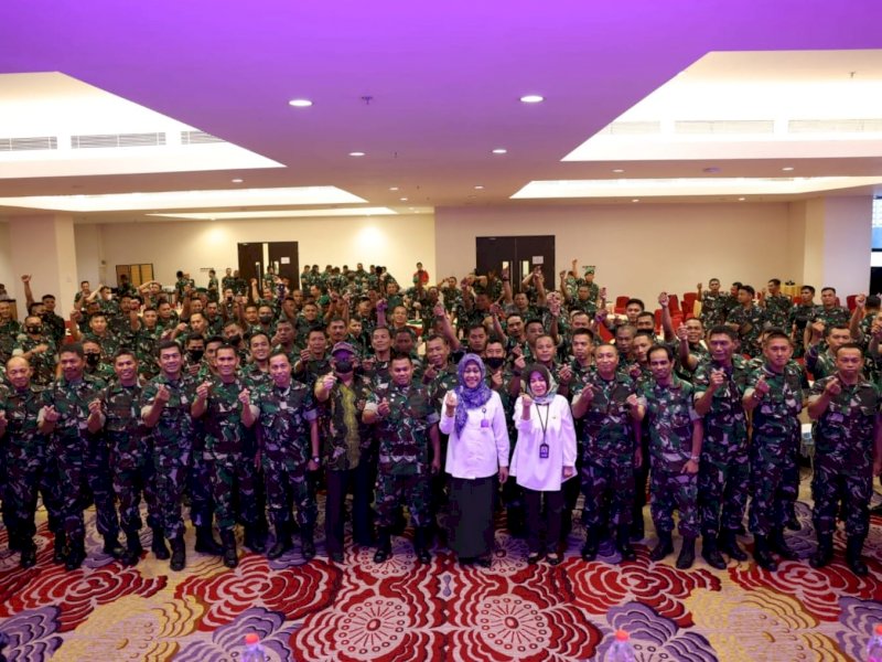 Kejar Target 14 Persen, BKKBN Sulsel Perkuat Kolaborasi Bersama TNI Atasi Stunting