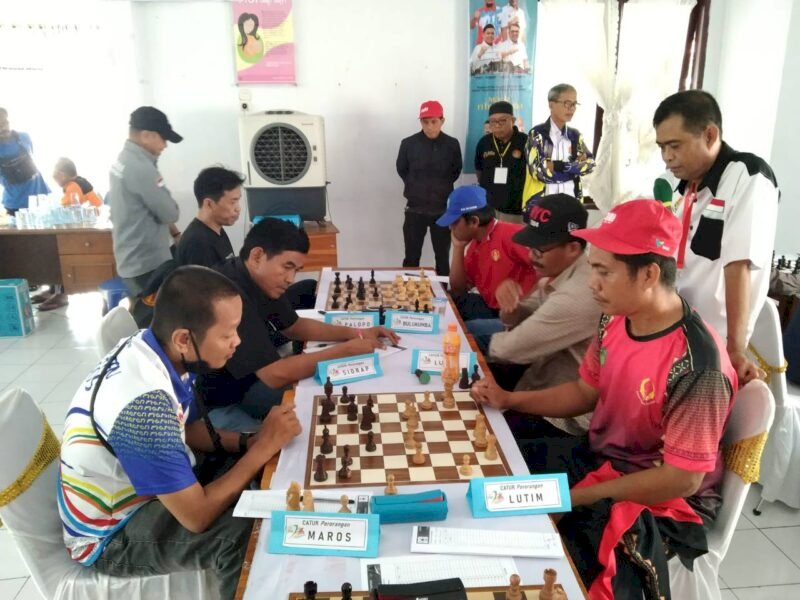 Maros Amankan Dua Medali dari Cabor Catur Porprov