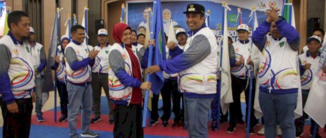 Bupati Maros Kukuhkan Suhartina Bohari Ketua Kontingen Olahraga untuk Porprov XVII Sulsel Bupati Maros Kukuhkan Suhartina Bohari Ketua Kontingen Olahraga untuk Porprov XVII Sulsel