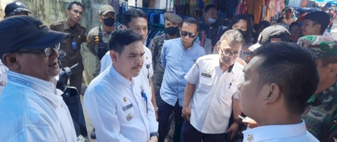 Terima Laporan Pasar dan Bangunan Liar , Camat Mamajang Mediasi Warga dan Pantau Langsung Lokasi