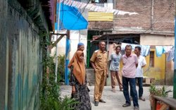 Lurah Tamparang Keke Pantau Pemantapan Longwis Baji Panggamaseang 4