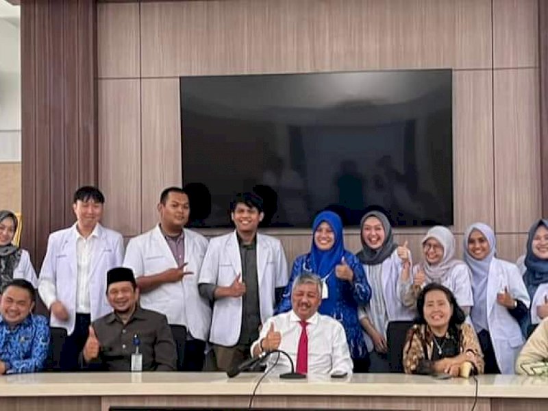 22 Orang Dokter Internship Bakal Mengabdi di Sejumlah  Fasyankes di Pinrang
