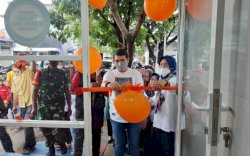 Perangi Covid-19, Camat MAmajang Resmikan Kontainer Makassar Recover