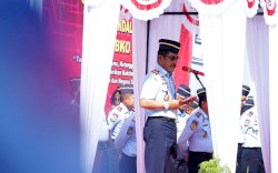 Tarik BKO Dari Lapas Takalar, Kakanwil Menhuham: Mari Tingkatkan Disiplin dan Tanggungjawab 