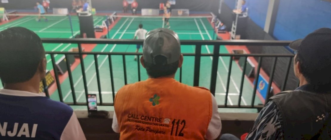 Pemerintah Kota Parepare menyiagakan tim kesehatannya di lokasi Pekan Olahraga Provinsi (Porprov) Sulsel ke-XVII yang dipusatkan di Kabupaten Sinjai-Bulukumba.