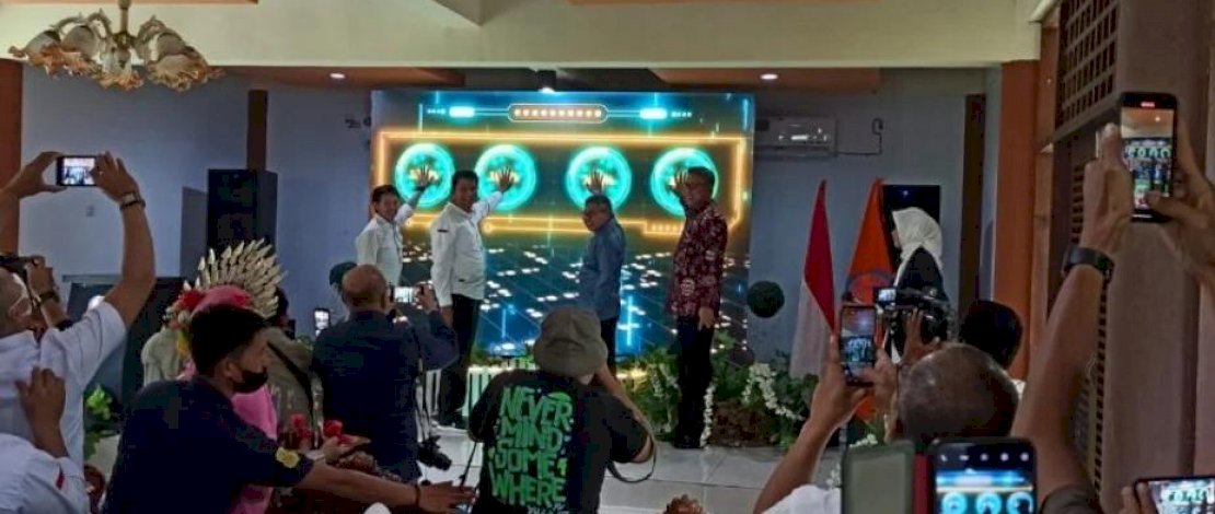 Wali Kota Parepare, Taufan Pawe, membuka Rapat Kerja Daerah (Rakerda) DPD REI Sulsel 2022, di Aula Kebun Raya Jompie, Kota Parepare, Sabtu, 29 Oktober 2022. 