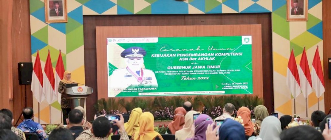 Pemerintah Kota (Pemkot) Parepare, melaksanakan Diklat Pengembangan Kompetensi (Bangkom) bagi Aparatur Sipil Negara (ASN) dalam lingkup Pemkot Parepare, yang digelar selama tiga hari dari tanggal 25 sampai 27 Oktober 2022.