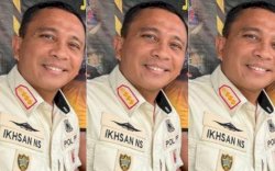 Satpol PP Makassar Ingatkan Warga Tetap Pakai Masker di Keramaian