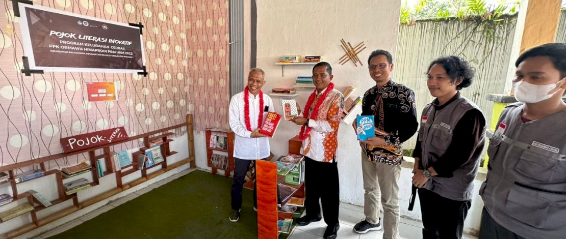 Kemendikbudristek melakukan visitasi Program Peningkatan Organisasi Kemahasiswaan (PPK Ormawa) yang digagas dan diselenggarakan oleh Himaprodi PBSI UNM, di Kelurahan Balleangin, Kecamatan Ballocci, Kabupaten Pangkep, kemarin, Minggu, 13 November 2022. 
