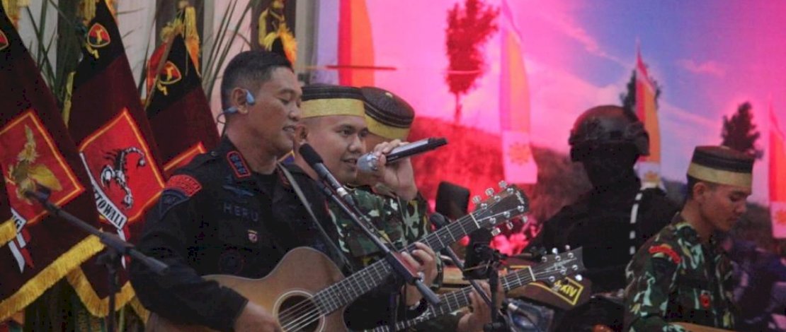 Dalam rangka memperingati HUT ke 77 Korps Brimob Polri tanggal 14 November 2022, grup musik Tenribetta Perkusi menciptakan sebuah lagu bertema perjuangan yang berjudul Abdi Negara.