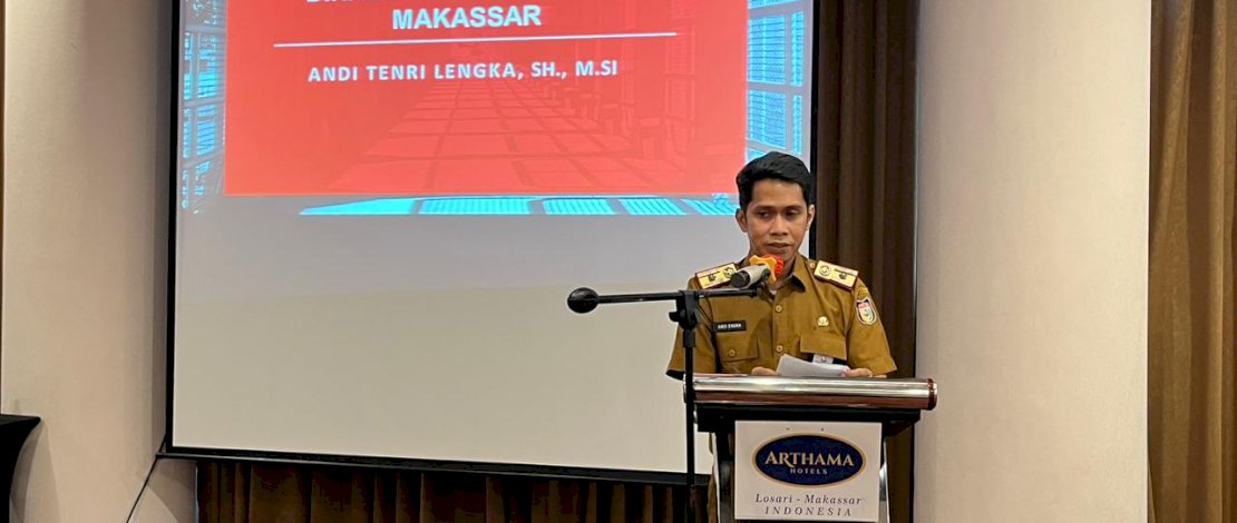 Mewakili Kepala Dinas Pariwisata Kota Makassar, Sekretaris Andi Tenri Lengka, membuka pelatihan kuliner bagi masyarakat lorong wisata, di Arthama Hotel Makassar, Senin, 14 November 2022.
