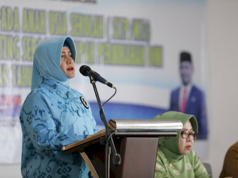 Indira Yusuf Ismail Sosialisasi Pendewasaan Usia Perkawinan Cegah Stunting