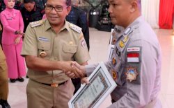 Danny Pomanto Hadiri Peringatan HUT ke 77 Korps Brimob Polri