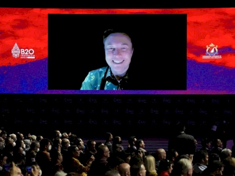 Hadir Secara Virtual dalam KTT B20 , Ini Sejarah Baju Batik yang Dipakai Elon Musk