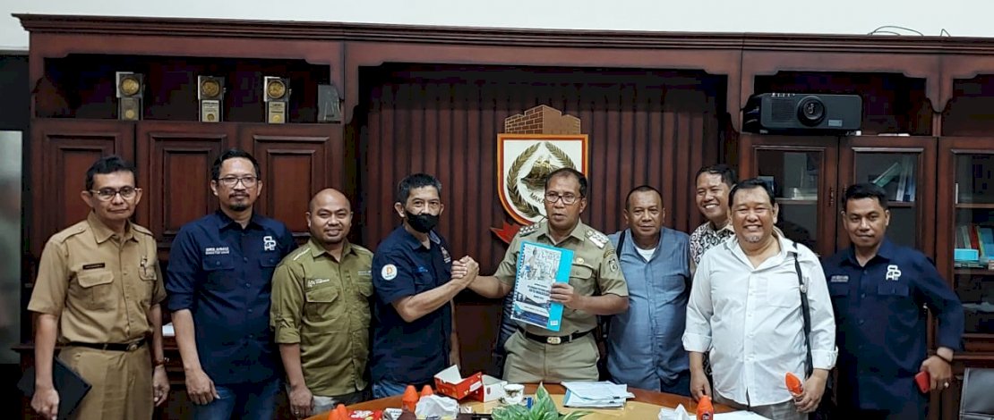 Direksi PD RPH melakukan audiensi dengan  Wali Kota Makassar, Moh Ramdhan "Danny" Pomanto, di Ruang Rapat Wali Kota,  Selasa, 15 November 2022.