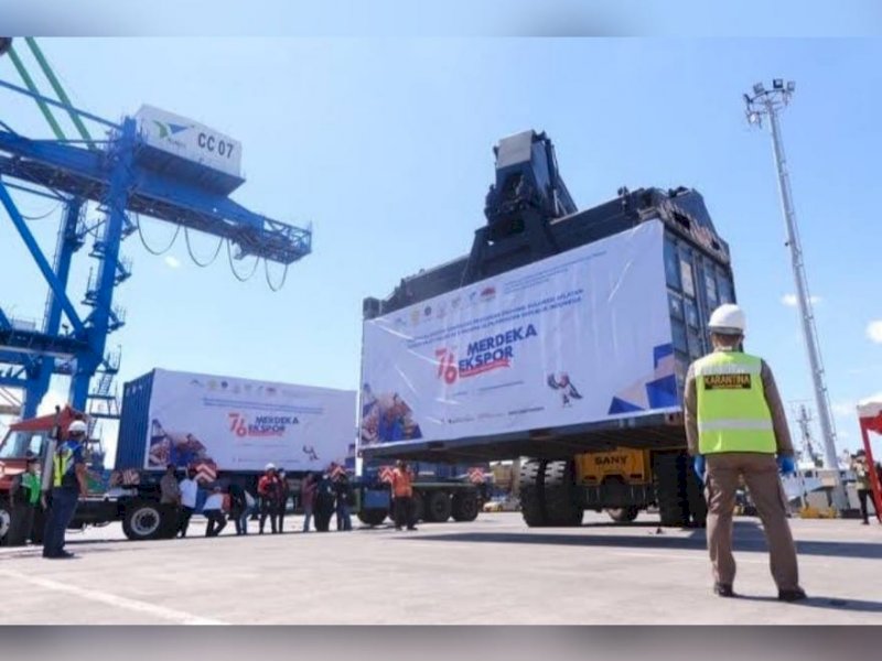 Periode Januari - Oktober 2022, Ekspor Sulsel ke Cina Tembus USD 682 Juta