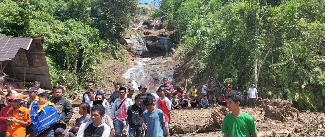 Update Korban Longsor Gowa : 4 Orang Korban Masih Hilang  