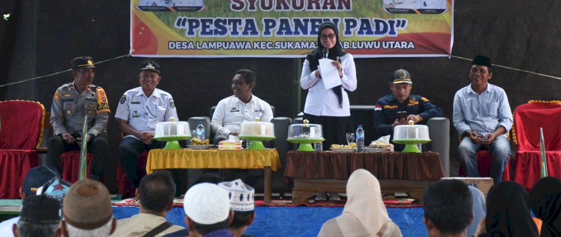 Hadiri Pesta Panen Warga, IDP : Kita Patut Bersyukur