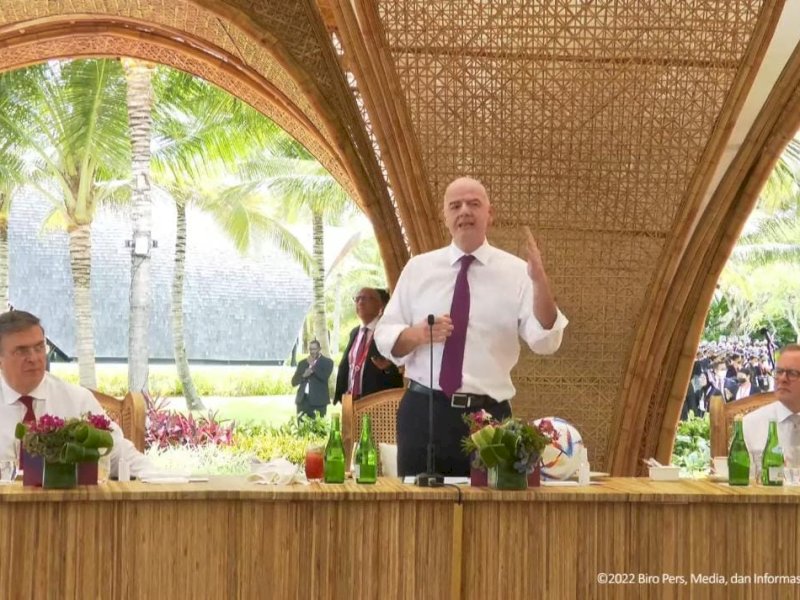 Dinilai Tak Konsisten, Presiden FIFA Tuai Kecaman Karena Bicara Soal Perang Rusia-Ukraina di KTT G20