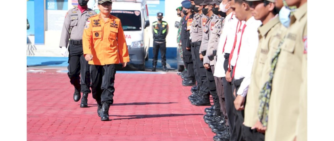 Hadapi Cuaca Ektrim, Lutra Gelar Apel Pasukan Siaga Bencana