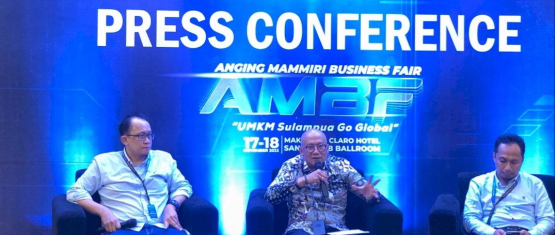 Bank Indonesia (BI) bersama dengan stakeholders terkait menyelenggarakan Anging Mammiri Business Fair (AMBF) 2022, di Hotel Claro Makassar, 17 - 18 November 2022.