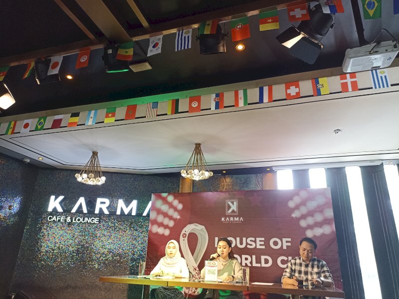 Yuk  Nobar World Cup Qatar 2022 di Karma Cafe & Longue Cukup Bayar Rp100 Ribu Sudah Dapat Makan Minum