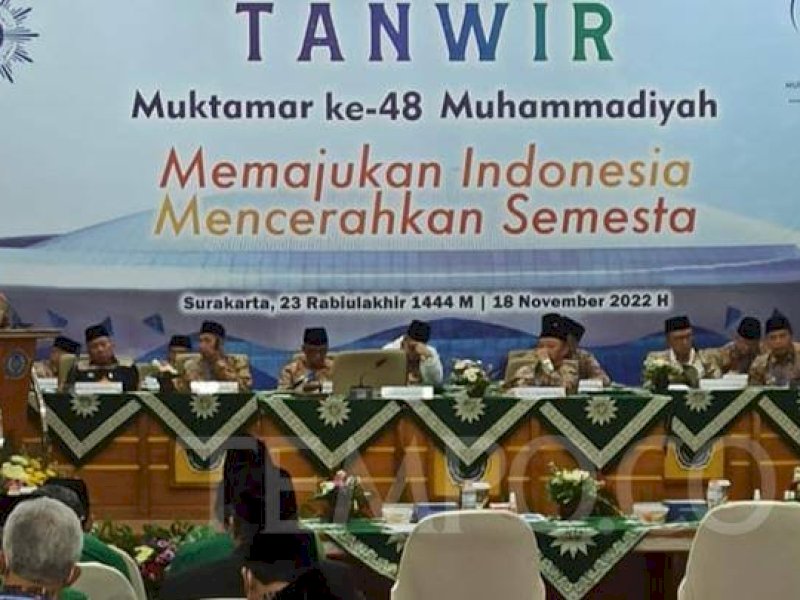 Muktamar Muhammadiyah Bahas Enam Isu Keummatan