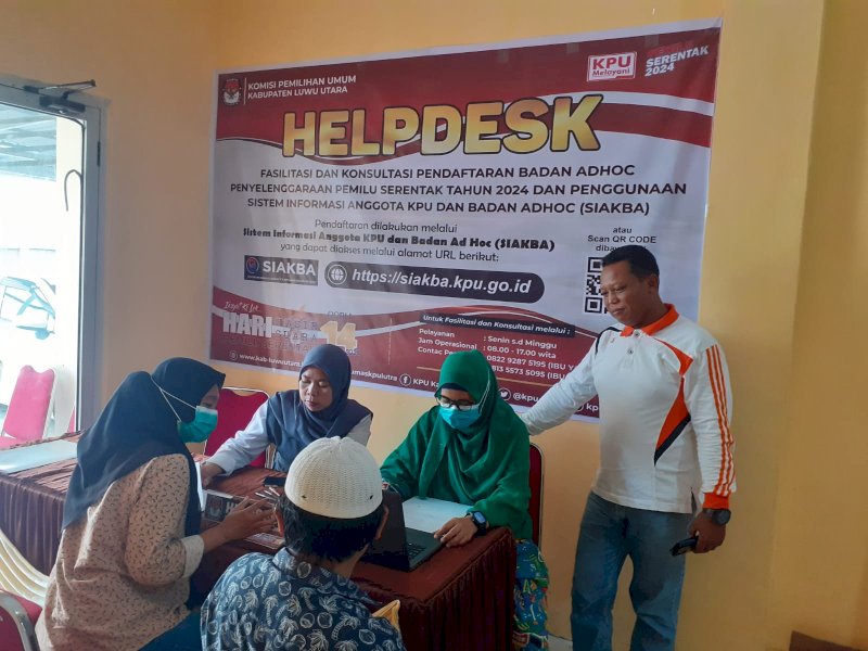 Buka Pendaftaran PPK, KPU Lutra Beri Ruang untuk Perempuan dan Disabilitas