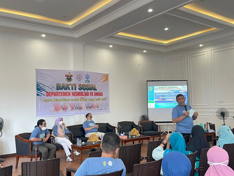 Kolaborasi Departemen Neurologi FK Unhas dan ITP untuk Petani dan Nelayan 