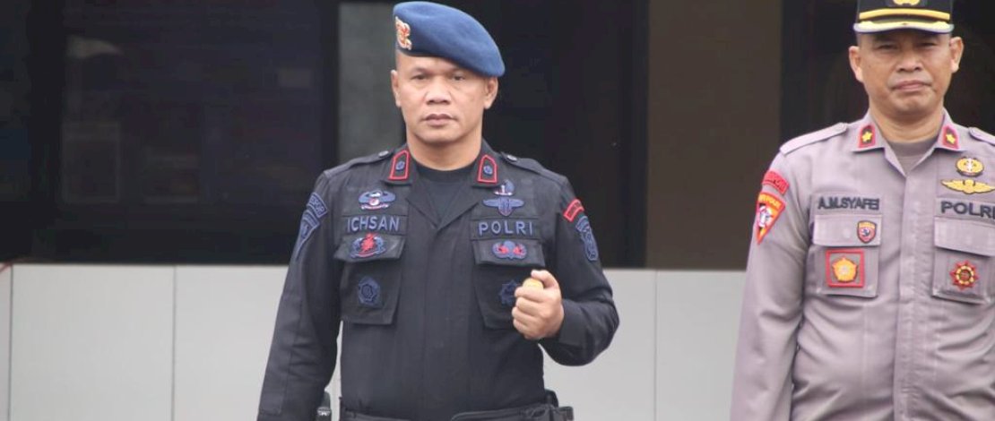 Siap Amankan Pilkades Serentak Di Bone, Brimob Batalyon C Pelopor Terjunkan 1 SKK Pasukan