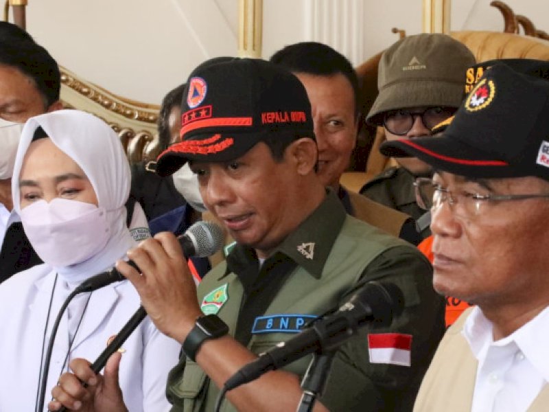 BNPB Paparkan Upaya Tanggap Darurat Pasca Gempa Cianjur