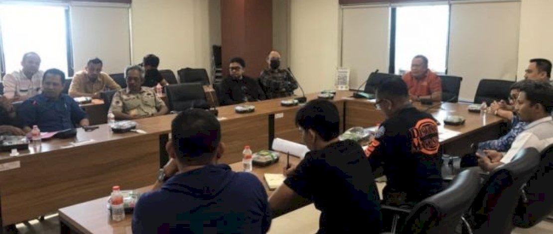 Dinas Pertanahan dan perangkat daerah terkait lingkup Pemkot Makassar rapat membahas fasum  yang digunakan CCR.