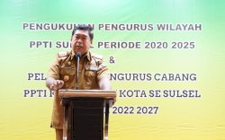 Lantik Pengurus PPTI Sulsel, Abdul Hayat : Lakukan Percepatan Pemberantasan TB