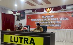 Polres Lutra Gelar Pelatihan Konten Media Sosial dan Komunikasi Publik