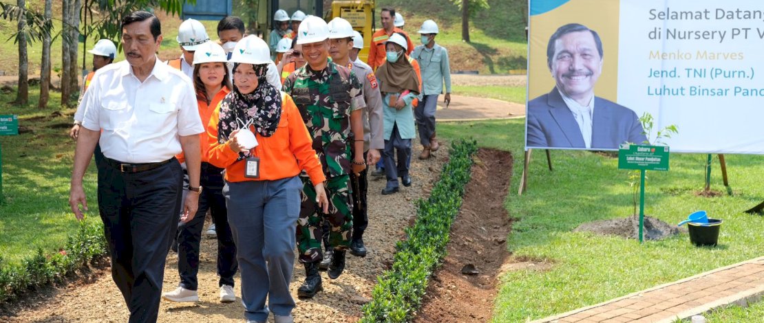 Berkunjung ke PT Vale, Menko Luhut: Vale Adalah Contoh Perusahaan Tambang yang Baik