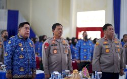 Hadiri Syukuran HUT Korpri ke 51 di Polda Sulsel, Abdul Hayat Minta ASN Semakin Inovatif