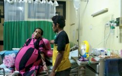 12 Hari Dirawat di RS Wahidin, Penderita Tumor Asal Kepulauan Selayar Harap Segera Jalani Operasi