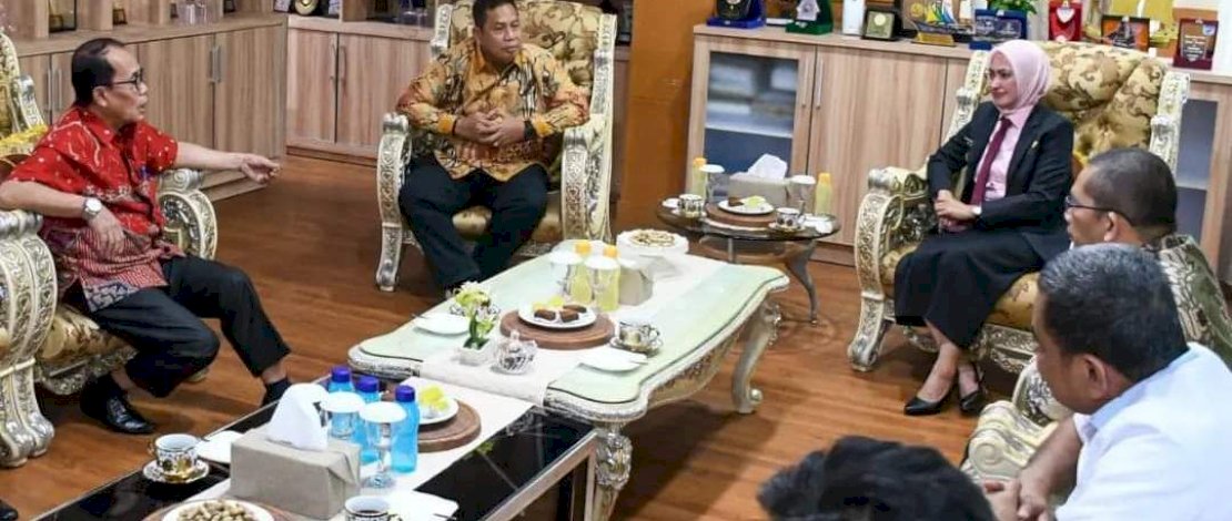 Ketua Terpilih BPW KKLR, Temui Bupati Luwu Utara, Ini yang Diminta... 