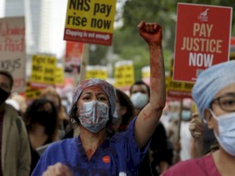 100.000 Perawat di Inggris Bakal Mogok Kerja, Pasien di Lusinan Rumah Sakit Terancam